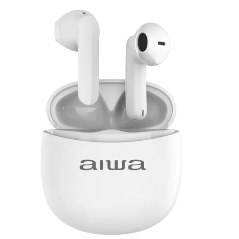 Audífonos Aiwa In-ear Blanco Bluetooth 5.0 AWTWSD5W