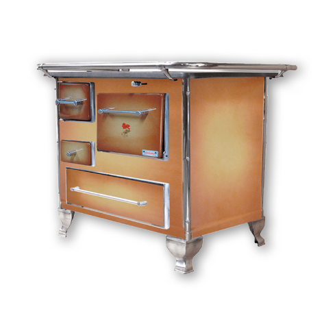 COCINA MUEBLE A LEÑA 80x56 CM DIFUMINADA CON KIT CAÑONES 