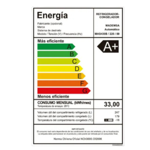 REFRIGERADOR SIDE BY SIDE MAS430B