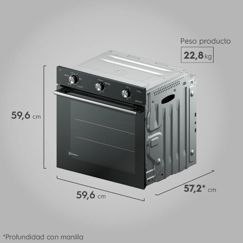 HORNO EMPOTRABLE OE8EL