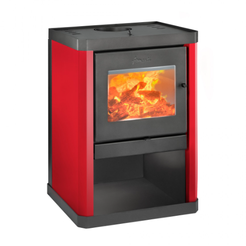 ESTUFA LEÑA AMESTI CLASSIC 400 + KIT CAÑONES + SET HERRAMIENTAS 