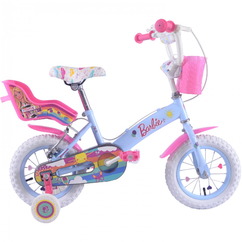 BICICLETA BARBIE 12 CELESTE