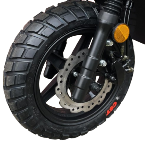 MOTO SCOOTER TY125T-36D NEGRO-NARANJO