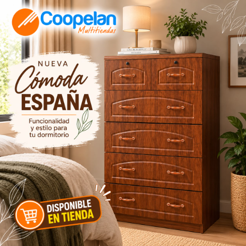COMODA ESPAÑA 6C MADERA