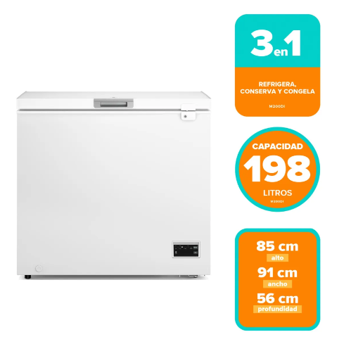 CONGELADOR HORIZONTAL M200DI