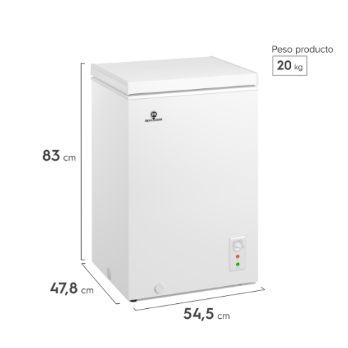 CONGELADOR HORIZONTAL H100