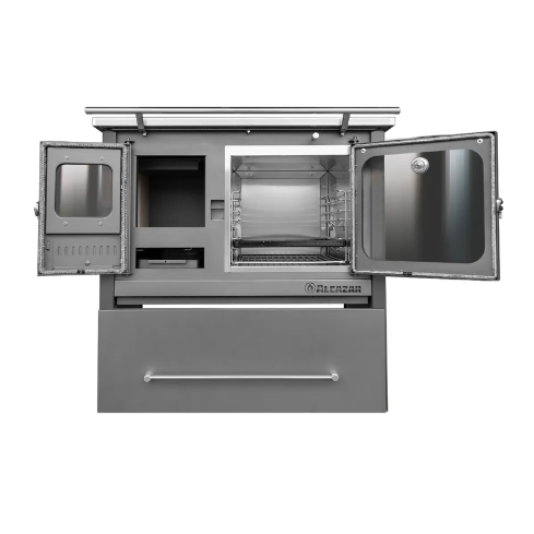 COCINA COMB. LENTA M-90 GRIS + KIT 6''