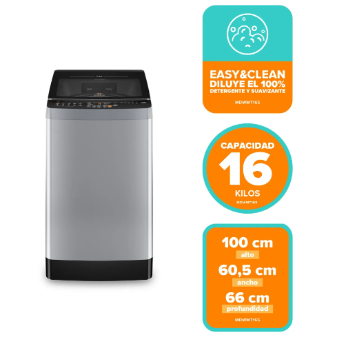 LAVADORA MADEMSA 16K MDWMT16S