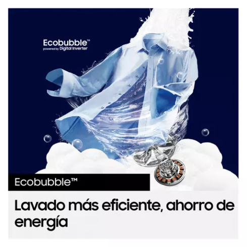 LAVADORA SAMSUNG WA15CG5441BWZS 15KG BLANCA