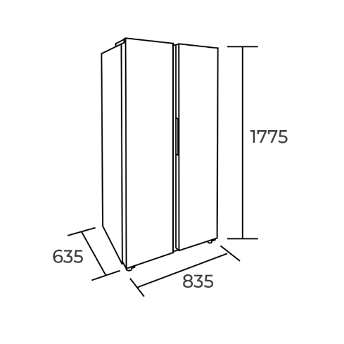 REFRIGERADOR S BY S 442L HC598