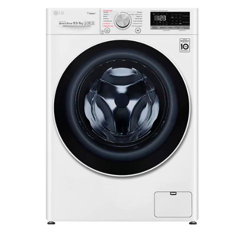 LAVADORA 10,5KL - SECADORA WD10WVC4S6 C/FRONTAL LG