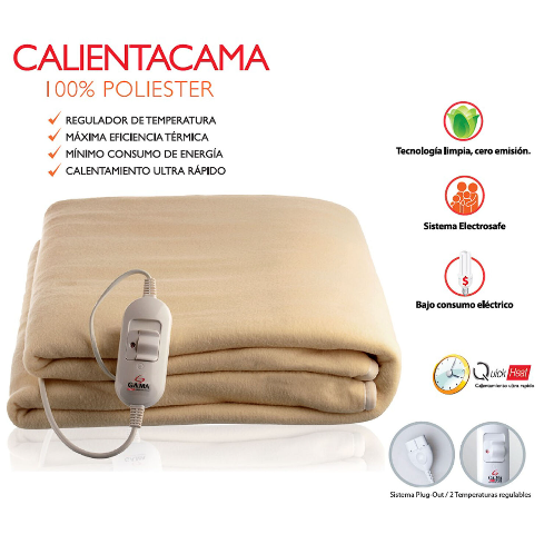 CALIENTA CAMA GAMA 1P POLYEST