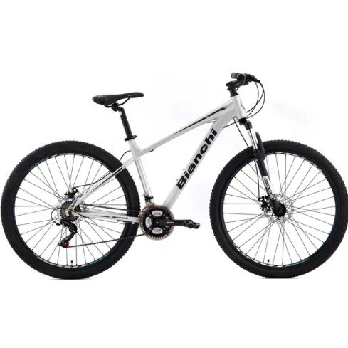 BIBIC BIANCHI STONE MOUNTAIN 29 SX ALLOY SIZE M PLATA SEMI MATTE