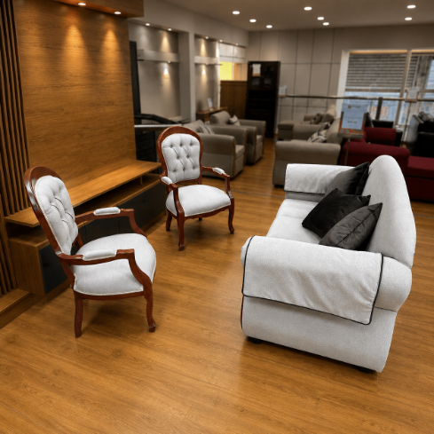 SOFA 2 SITIALES VICTORIA BEIGE