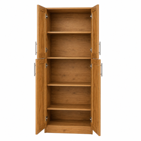 MUEBLE DESPENSA DOBLE CARAMELO