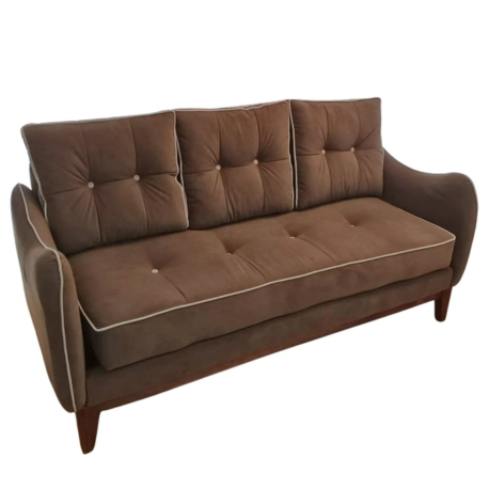 LIVING SOFA VINTAGE 3C FELPA CHOCOLATE