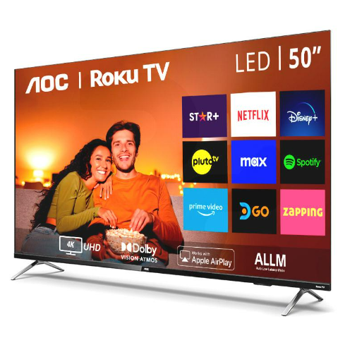 LED 50 50U6125 ROKU UHD 4K SMAR TV