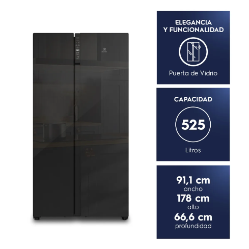 REFRIGERADOR SIDE BY SIDE ELUX ES5GB