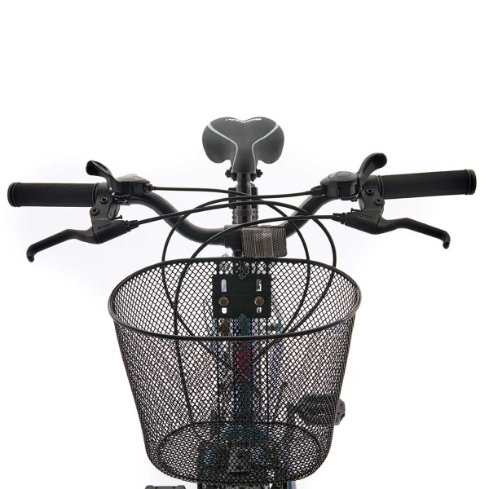 BICI MTB PRO 26 LADY C/CANASTO BLANCO/VERDE BIANCHI