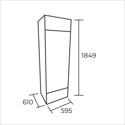 VISICOOLER LG300 292 LT