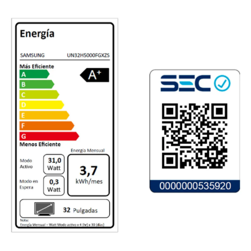 LED 3200 UN32H5000FGXZS