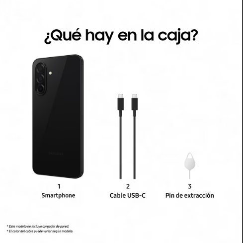 CELULAR CLARO SAMSUNG A26 5G 128GB BLACK