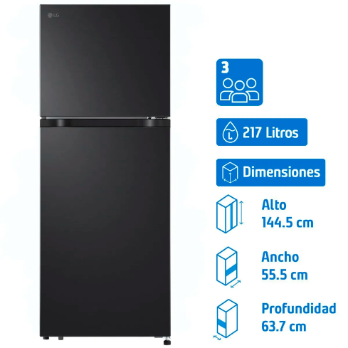 REFRIGERADOR TOP MOUND NO FROST 217 LTS VT22BPM