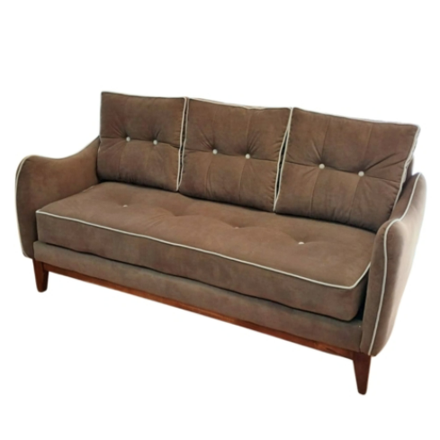 LIVING SOFA VINTAGE 3C FELPA CHOCOLATE