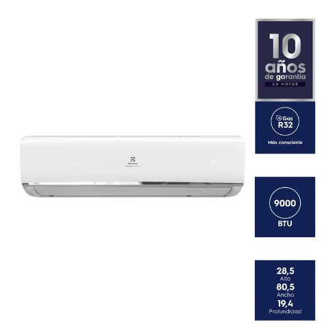 Aire Acondicionado Split Inverter 9.000 BTU