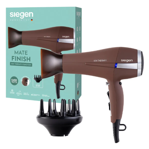 SECADOR DE PELO SG- 3043S NEG/CAFE 2200W