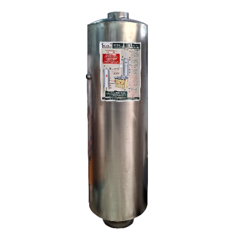 ESTANQUE CAÑON ACERO INOXIDABLE 90LT