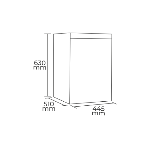 MINIBAR RETRO HS-87L 67 LT.