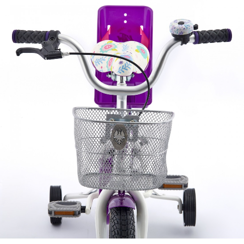 BICICLETA BIANCHI KITTY 12 BLANCO / LILA