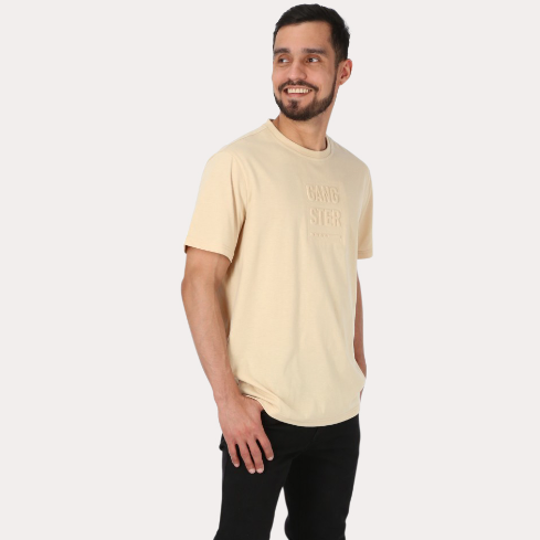 POLERA MC BEIGE