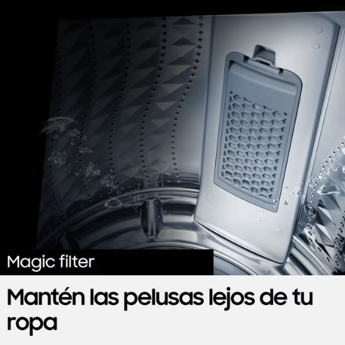 LAVADORA SAMSUNG 8KG BLANCA WA80CG4240BWZS