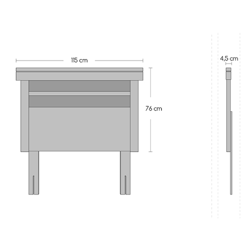 CAMA EUR.BRUNET POCKET SET MALLORCA 1,5PL