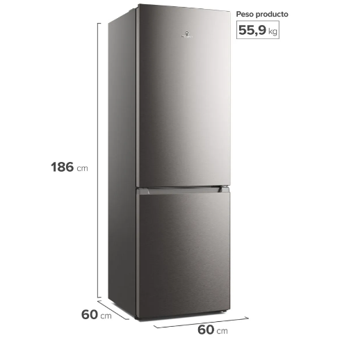REFRIGERADOR COMBI NO FROST MI60S