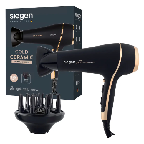 SECADOR DE PELO SG-3035 NEGRO DOR.