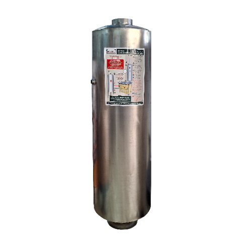 ESTANQUE CAÑON ACERO INOXIDABLE 60LT