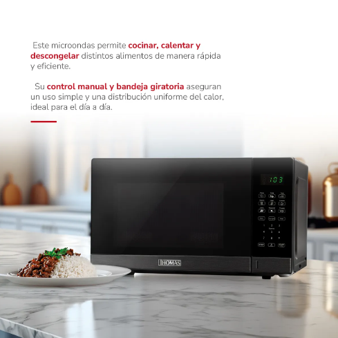 HORNO MICROONDAS HEAT TOUCH 30 LTS TH-MW30DN
