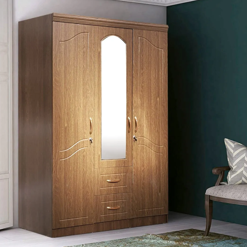 CLOSET 8393 3P 2C ESPEJO MADERA