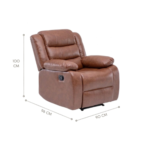 BERGERE RECLINABLE 1 CUERPO - MODERNO PU BERLIN