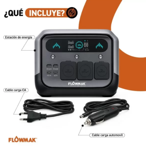 ESTACIÓN DE ENERGÍA FLOWMAK PRO700 700W