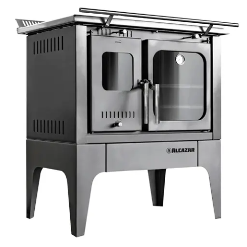 COCINA COMBUSTIÓN LENTA S-900 GRIS+ KIT 