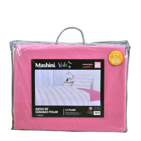 SABANA POLAR INFANTIL 1.5 PLAZAS HEART