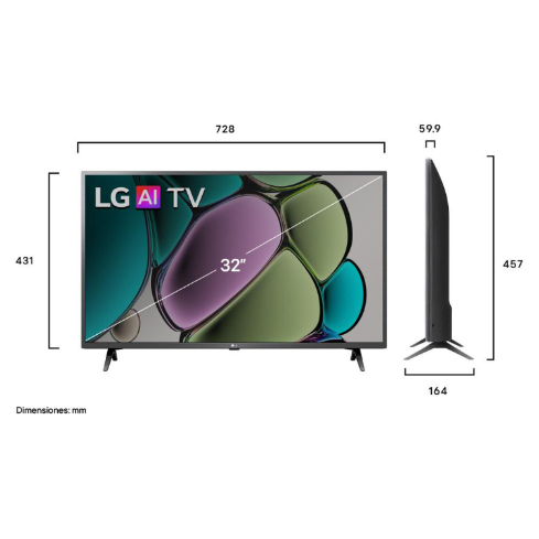LED 32'' 32LQ600BPSA SMART WEB OS