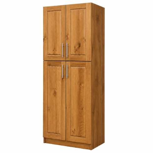 MUEBLE DESPENSA DOBLE CARAMELO