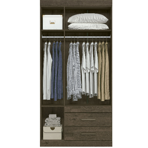 CLOSET ONESSTA 3.2 HAVANA STAR 3 PUERTAS 2 CUERPOS