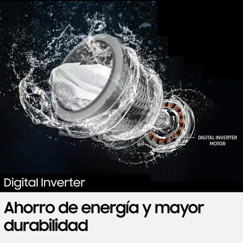 LAVADORA-SECADORA WD11M4473MW/ZS 11/7KG