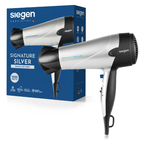 SECADOR DE PELO SG-3024S SILVER 2000W